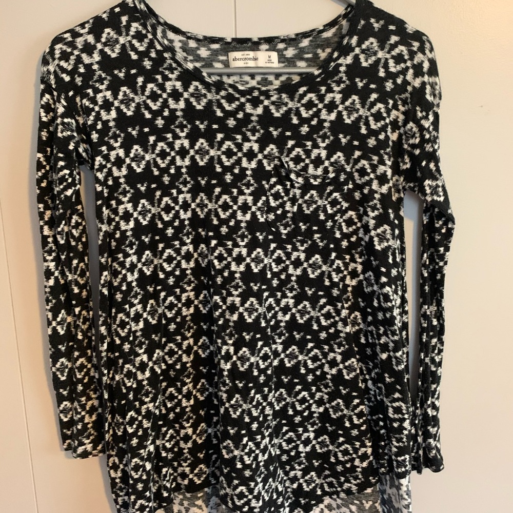 Abercrombie Long sleeve flowy shirt